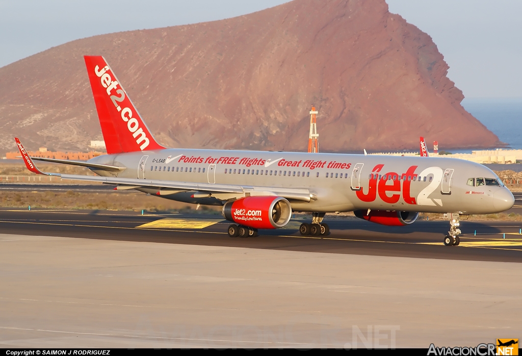 G-LSAB - Boeing 757-27B - Jet2 (Channel Express)