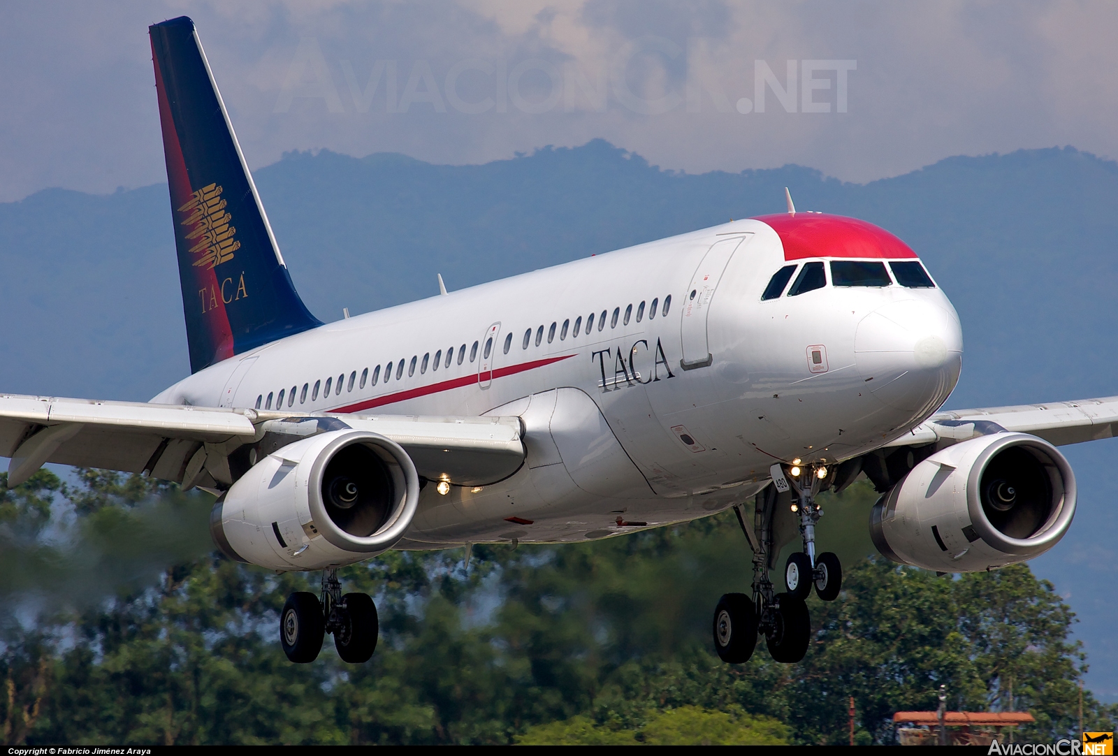 N480TA - Airbus A319-132 - TACA