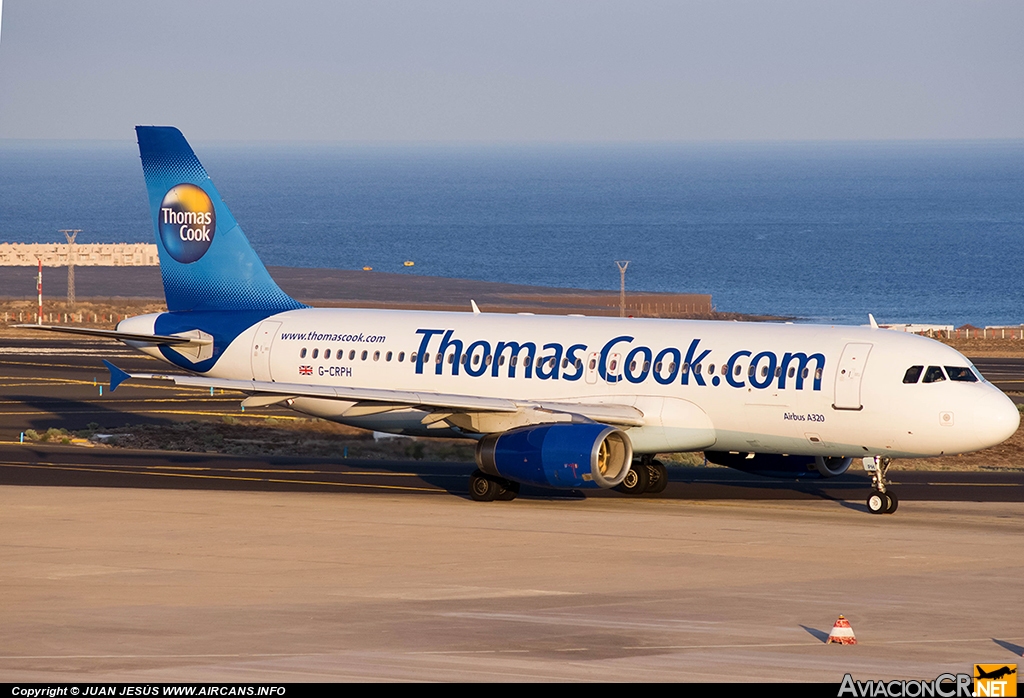 G-CRPH - Airbus A320-231 - Thomas Cook