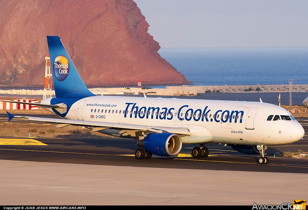 G-DHRG - Airbus A320-214 - Thomas Cook Airlines