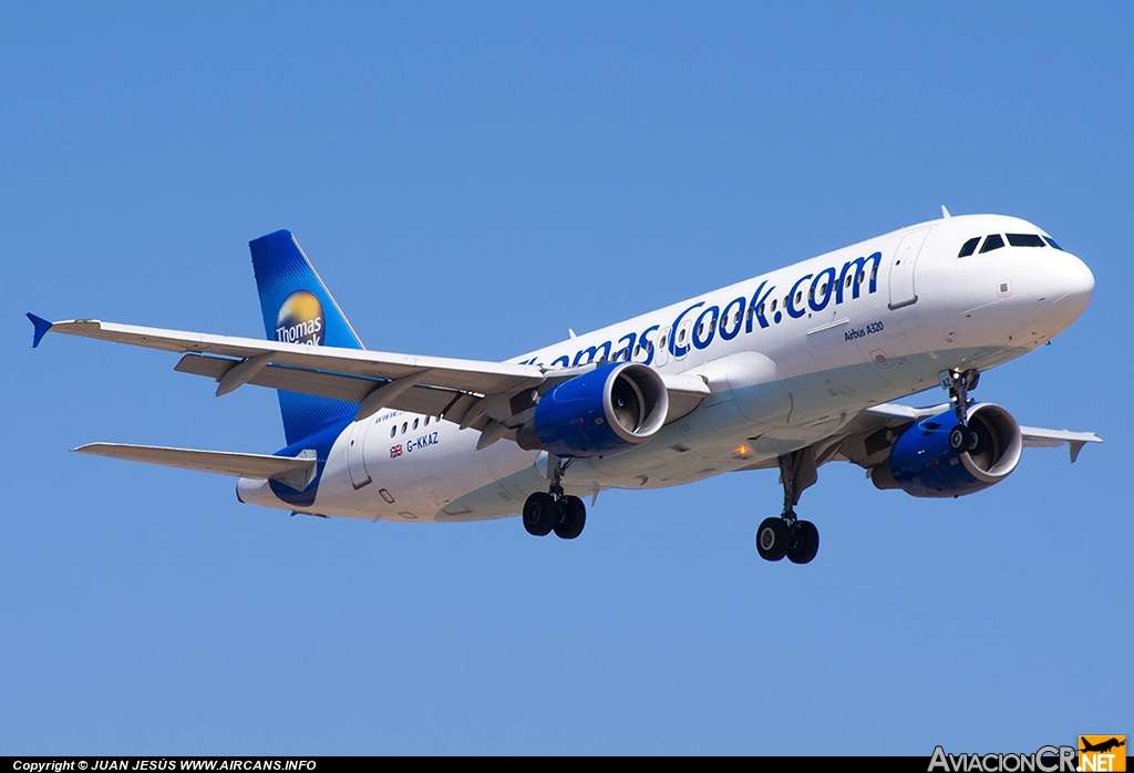 G-KKAZ - Airbus A320-214 - Thomas Cook Airlines