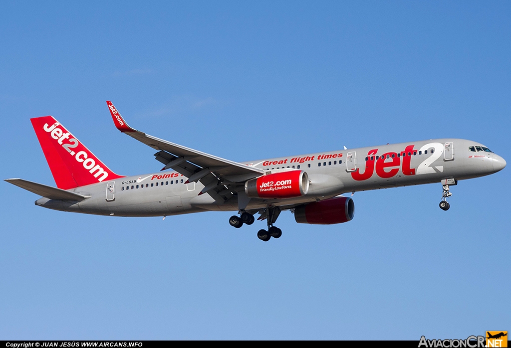 G-LSAB - Boeing 757-27B - Jet2 (Channel Express)