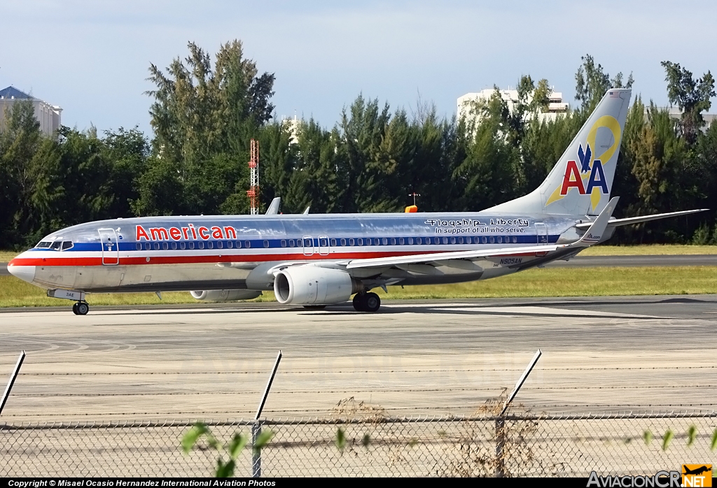 N905AN - Boeing 737-823 - American Airlines