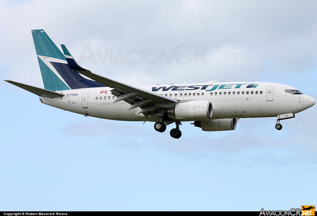 C-FWBL - Boeing 737-7CT - Westjet