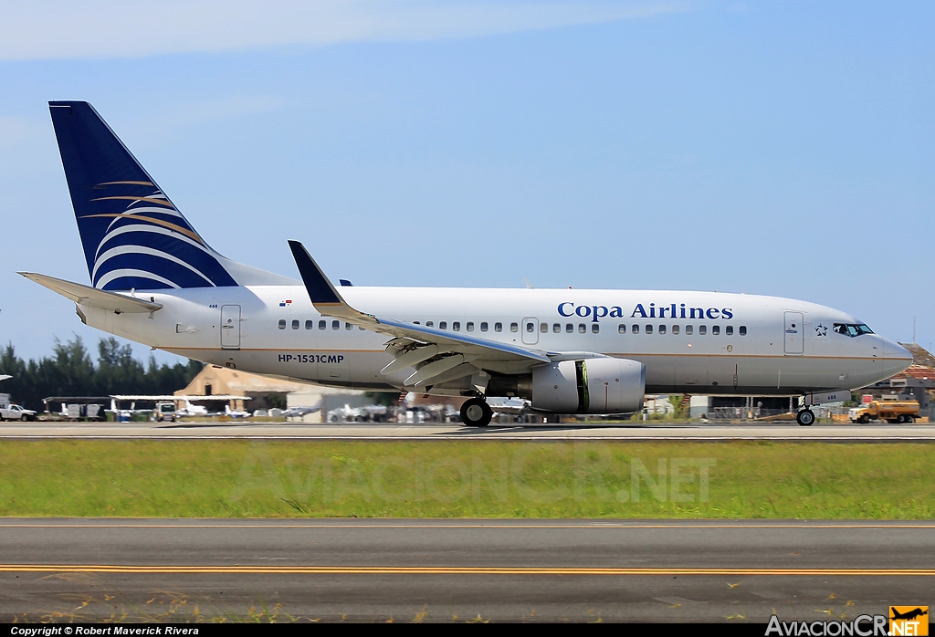 HP-1531CMP - Boeing 737-7V3 - Copa Airlines