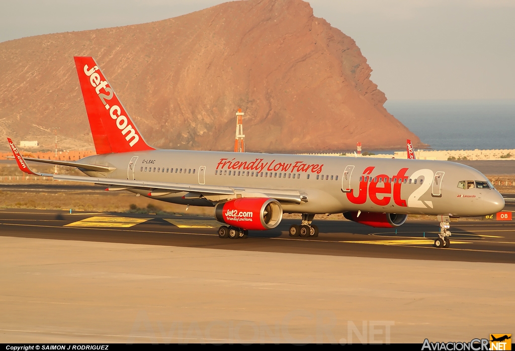 G-LSAC - Boeing 757-23A - Jet2.com