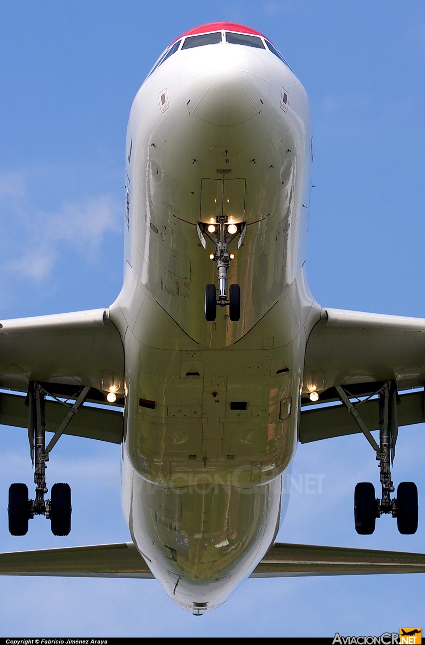 N490TA - Airbus A320-233 - TACA