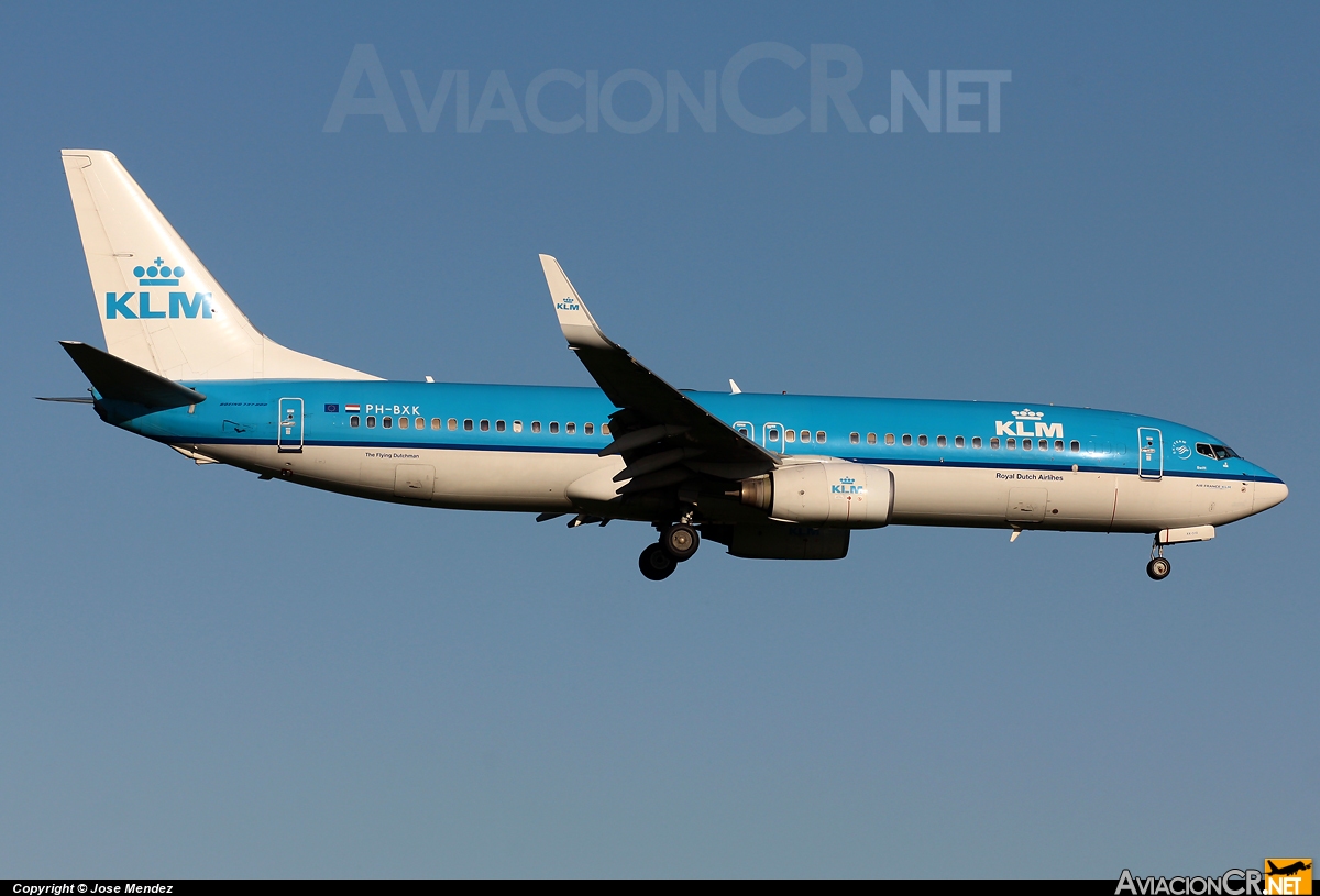 PH-BXK - Boeing 737-8K2 - KLM - Royal Dutch Airlines