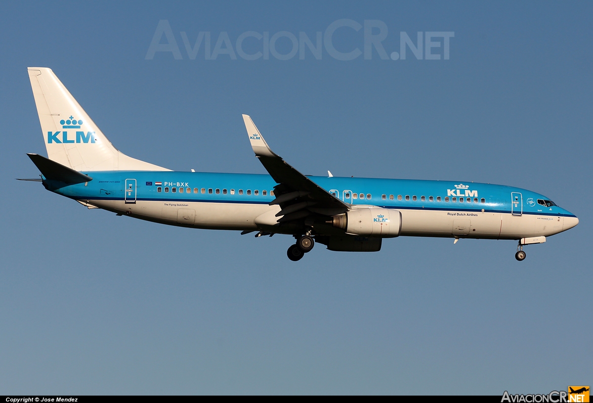 PH-BXK - Boeing 737-8K2 - KLM - Royal Dutch Airlines