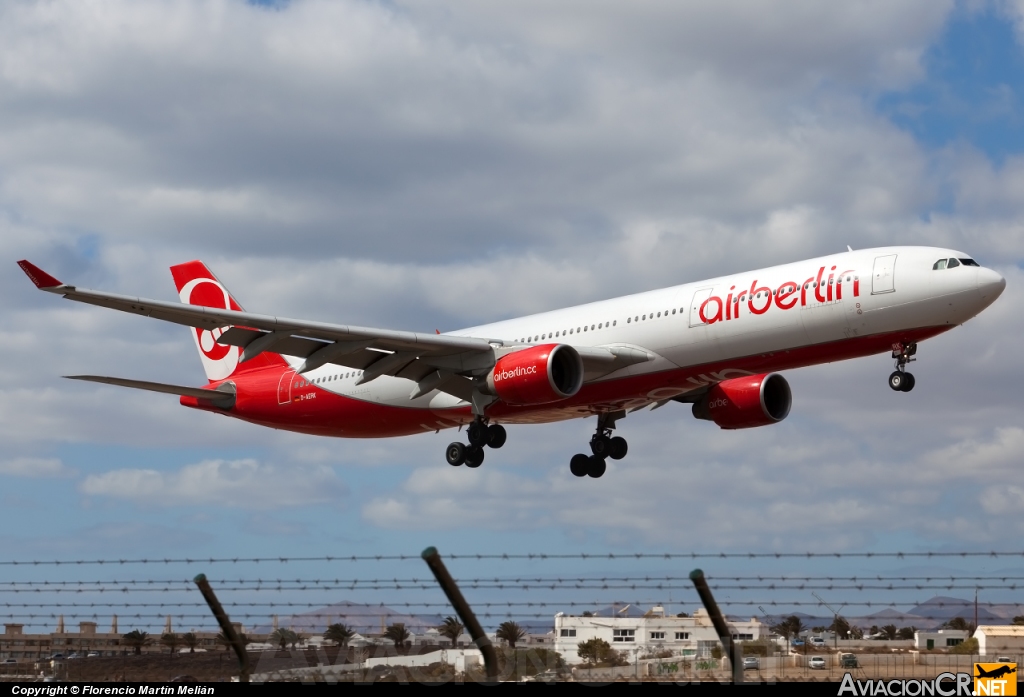 D-AERK - Airbus A330-322 - LTU - Lufttransport-Unternehmen