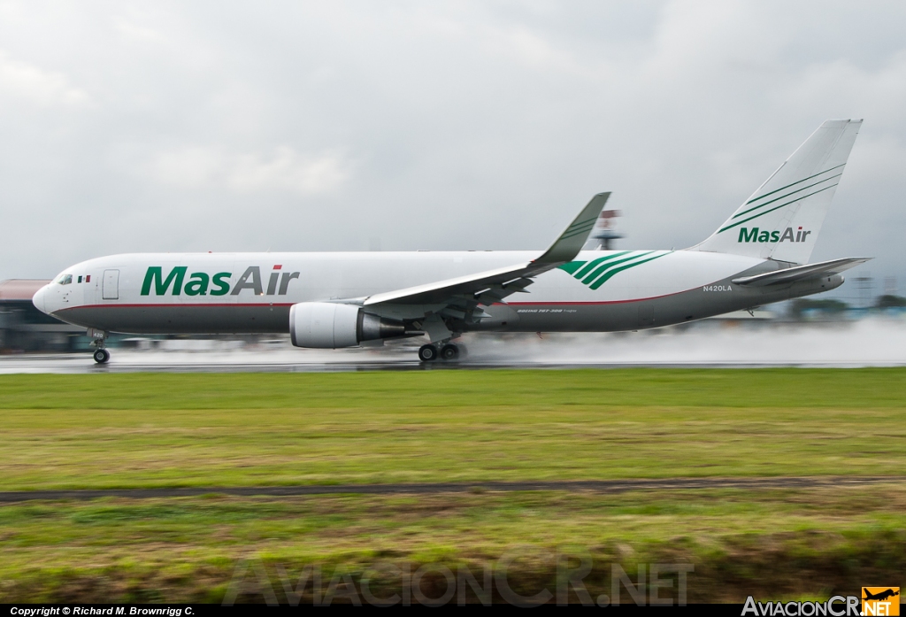 N420LA - Boeing 767-316F/ER - Mas Air