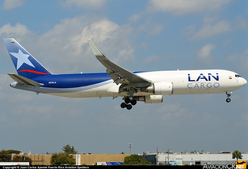 N312LA - Boeing 767-316F - LAN Cargo