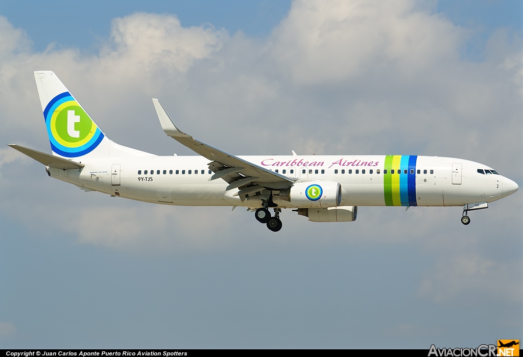 9Y-TJS - Boeing 737-8K2 - Caribbean Airlines