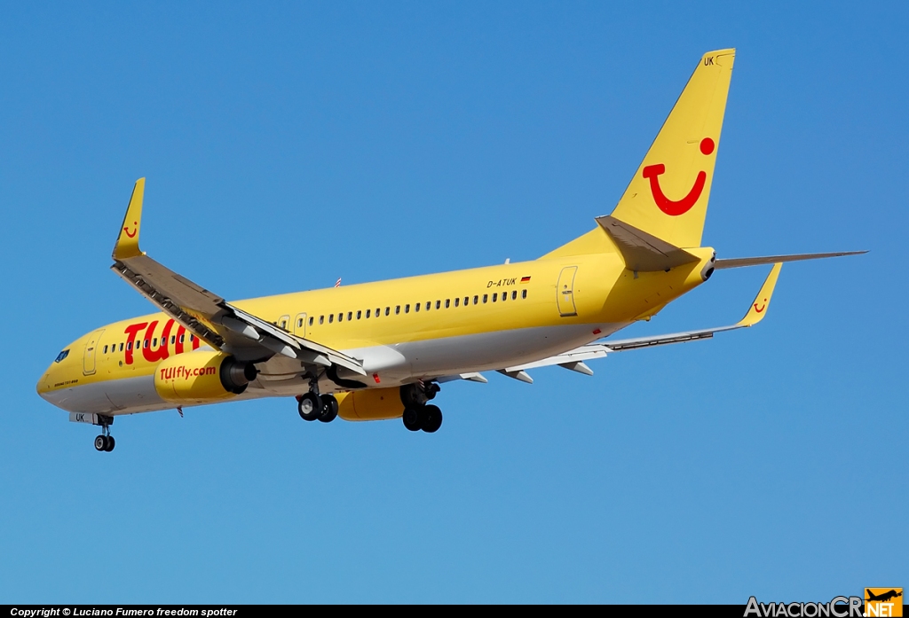 D-ATUK - Boeing 737-8K5 - TUIfly