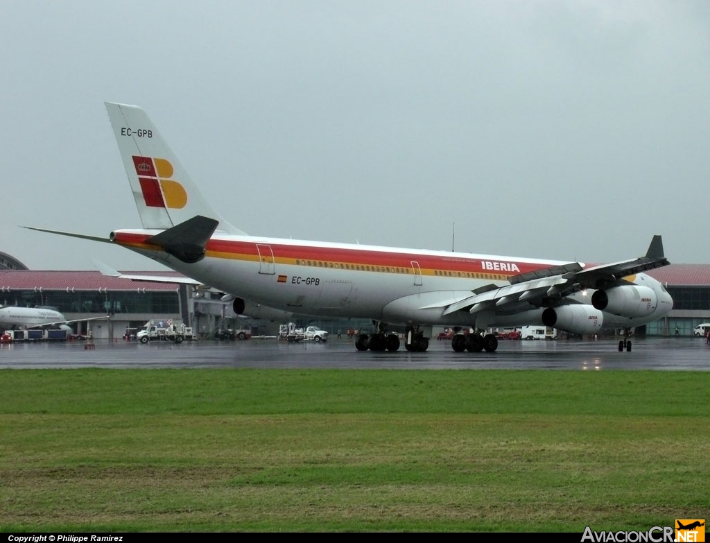 EC-GPB - Airbus A340-313X - Iberia