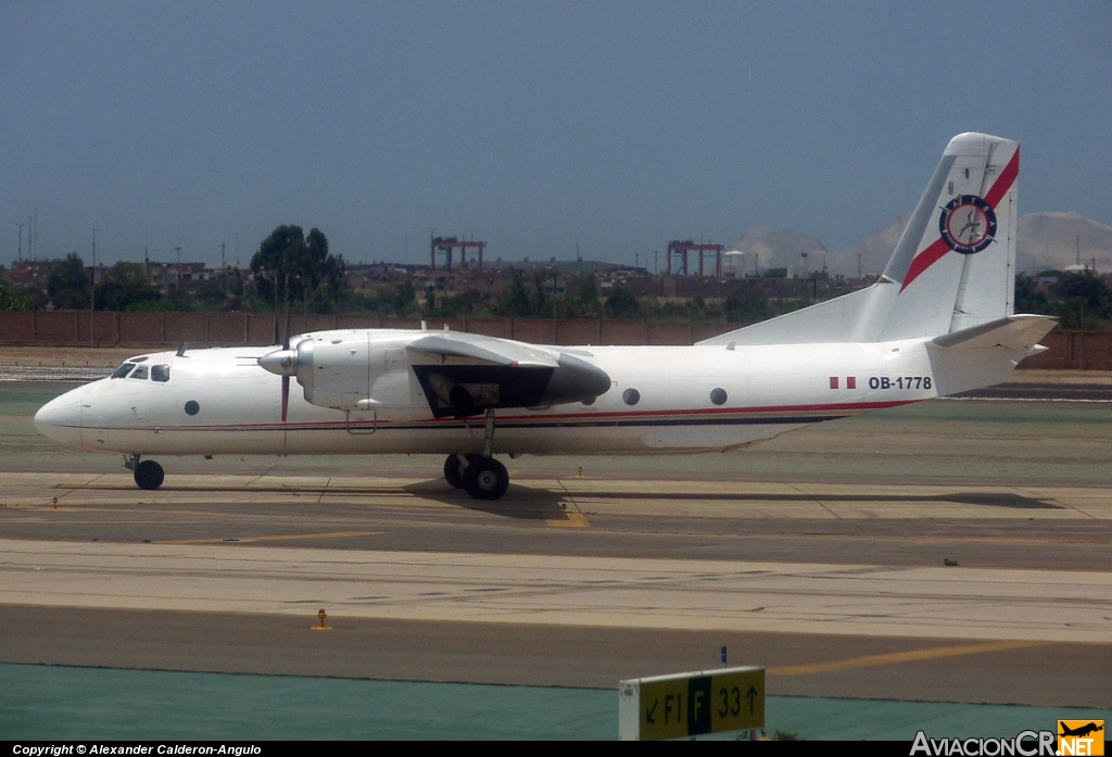OB-1778 - Antonov AN-26B - ATSA