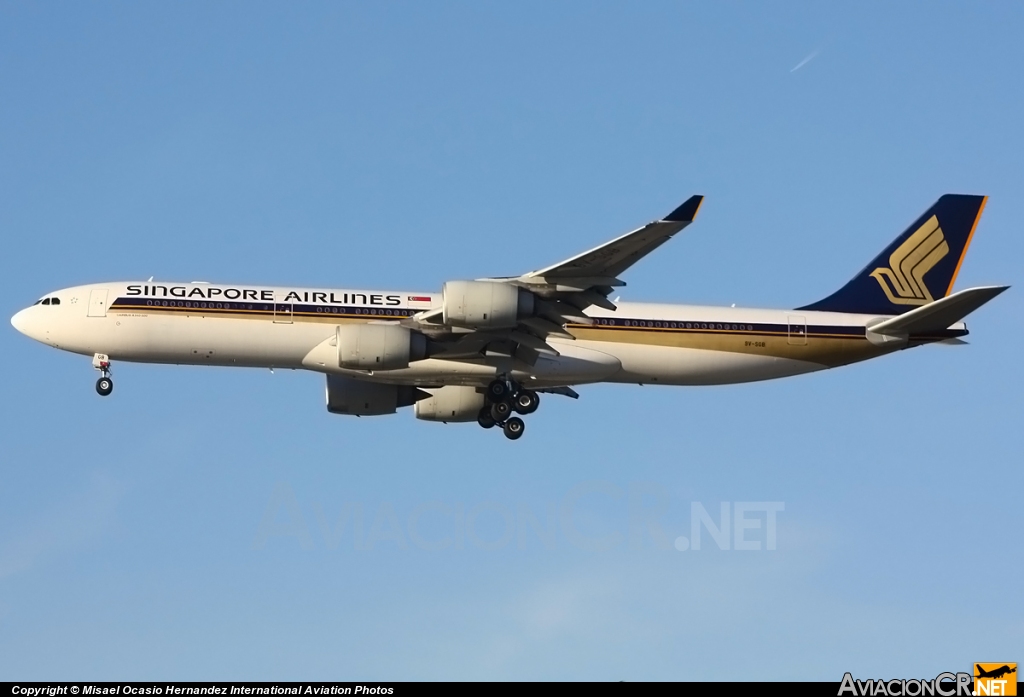9V-SGB - Airbus A340-541 - Singapore Airlines