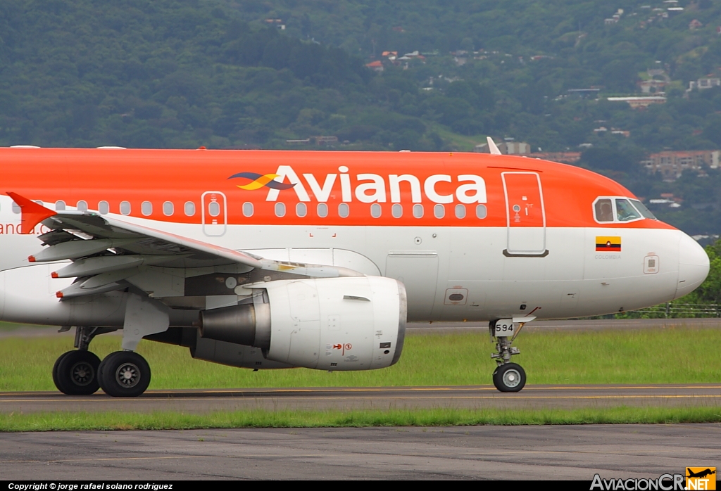 N557AV - Airbus A319-115 - Avianca