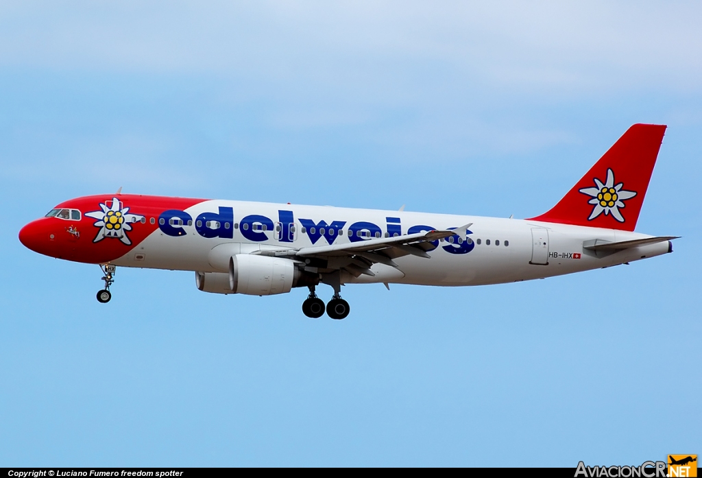 HB-IHX - Airbus A320-214 - Edelweiss Air