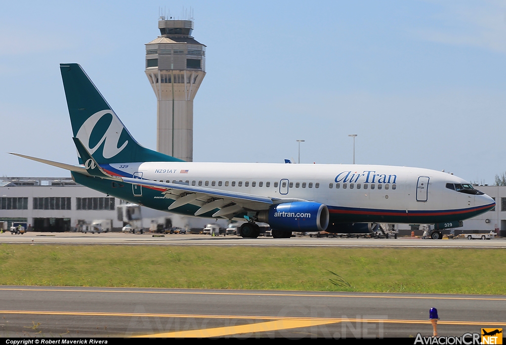 N291AT - Boeing 737-76N - Air Tran