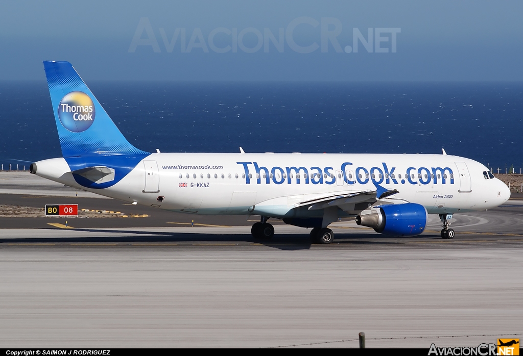 G-KKAZ - Airbus A320-214 - Thomas Cook Airlines