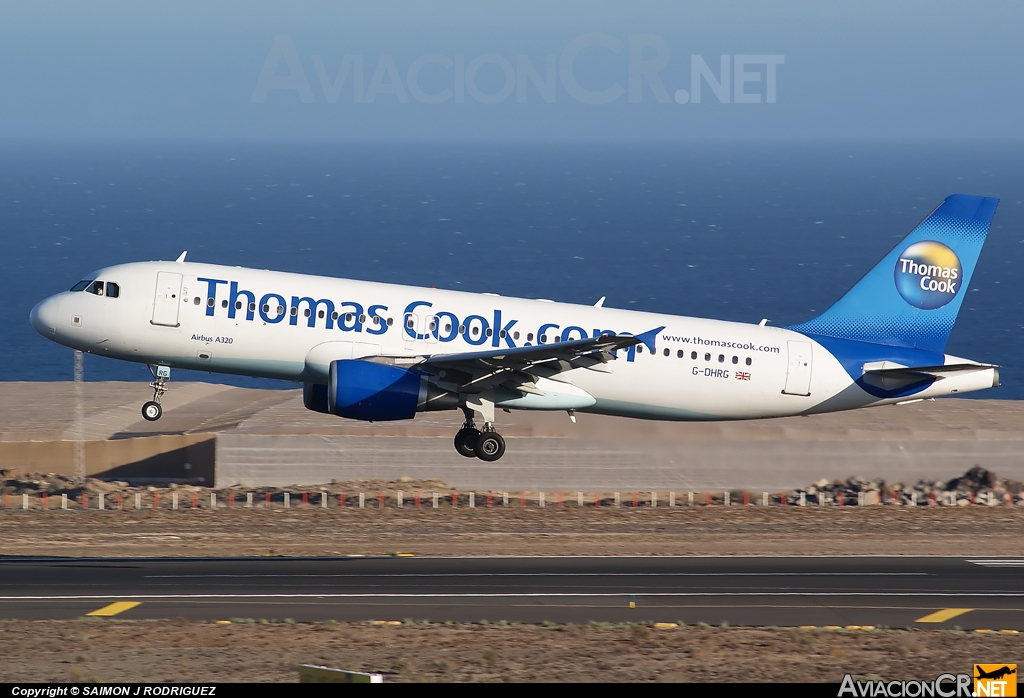 G-DHRG - Airbus A320-214 - Thomas Cook Airlines