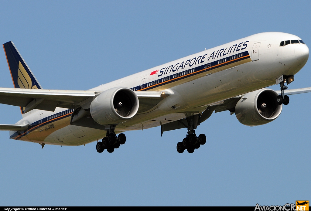 9V-SWQ - Boeing 777-312/ER - Singapore Airlines