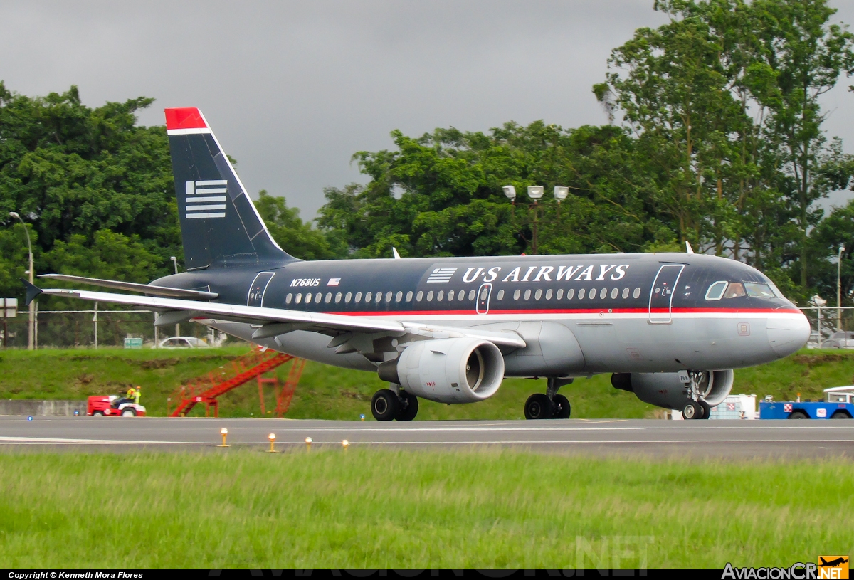 N768US - Airbus A319-112 - US Airways