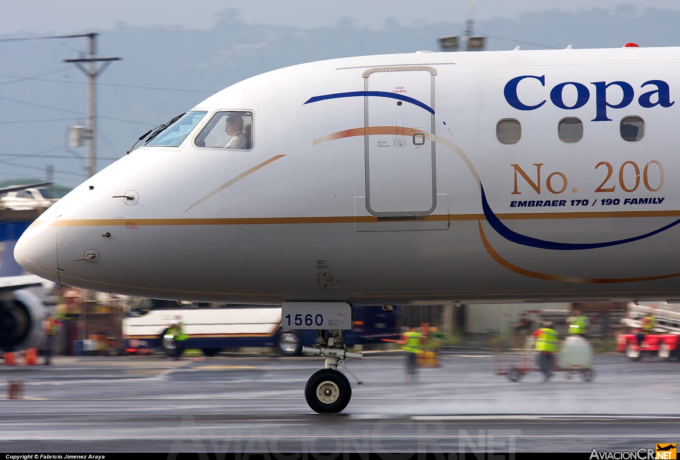 HP-1560CMP - Embraer 190-100IGW - Copa Airlines