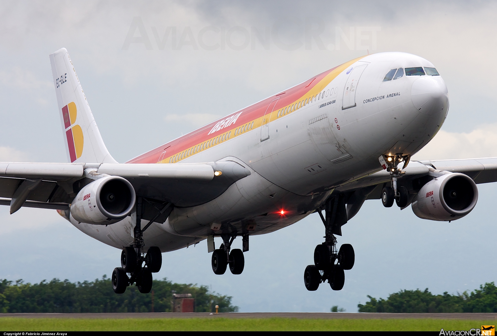 EC-GLE - Airbus A340-313 - Iberia