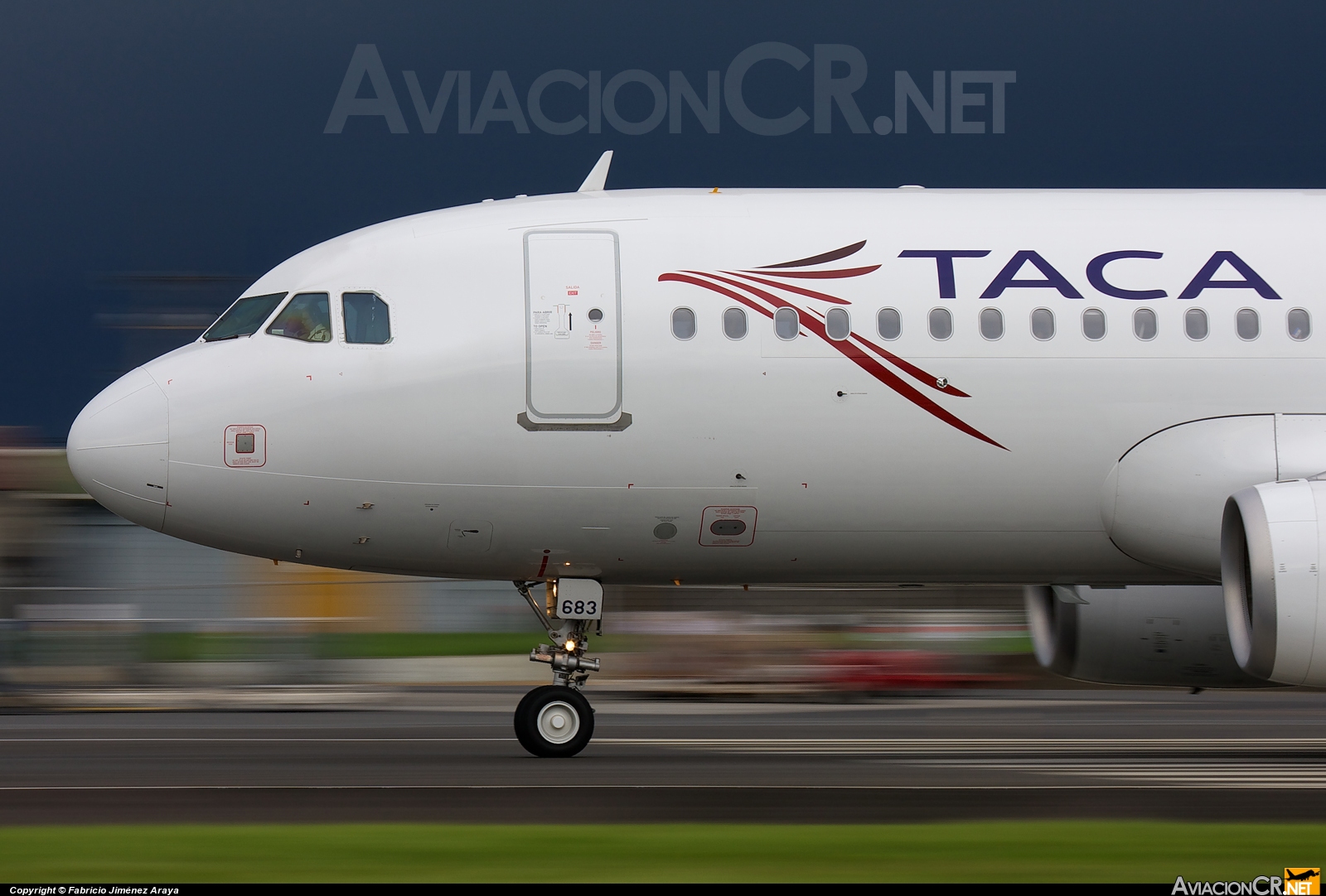N683TA - Airbus A320-233 - TACA