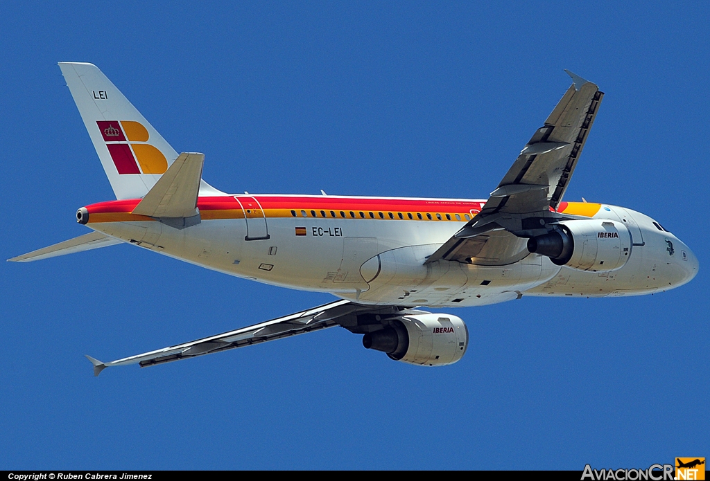 EC-LEI - Airbus A319-111 - Iberia