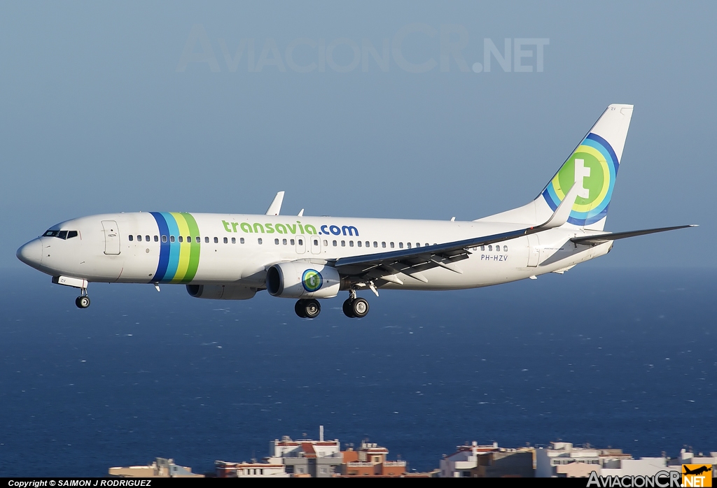 PH-HZV - Boeing 737-8K2 - Transavia Airlines