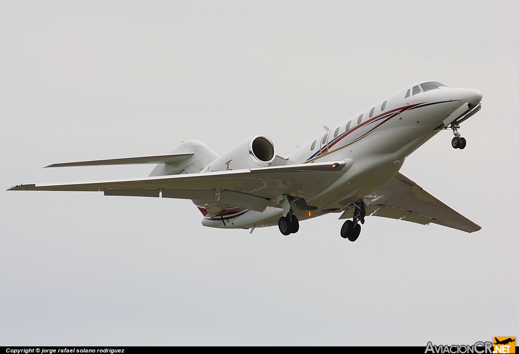 N923VP - Cessna 750 Citation X - Privado