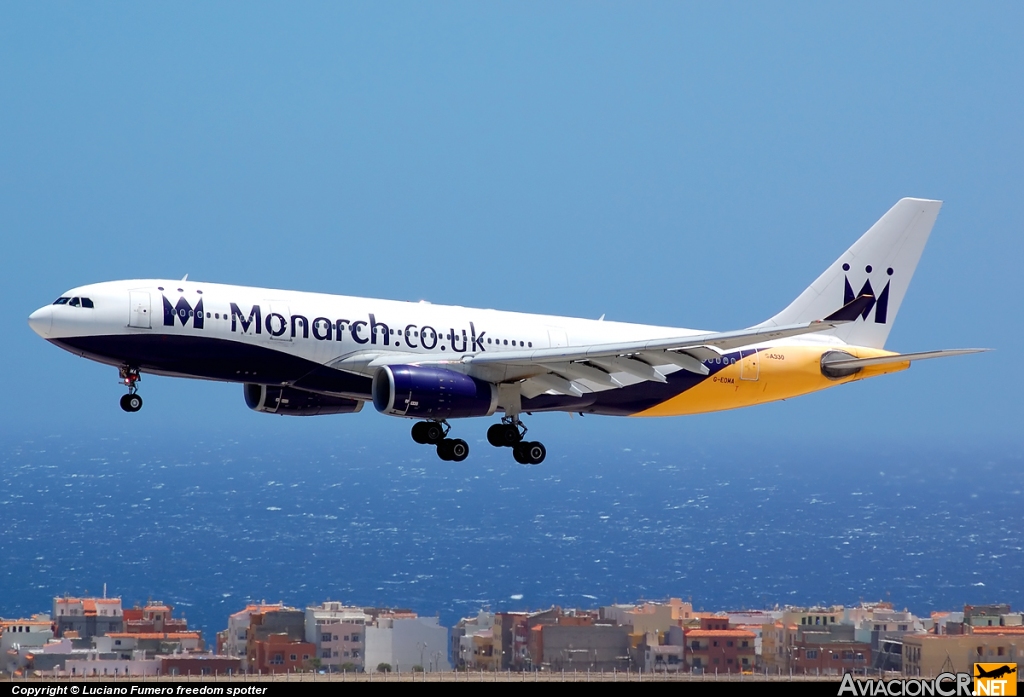 G-EOMA - Airbus A330-243 - Monarch Airlines