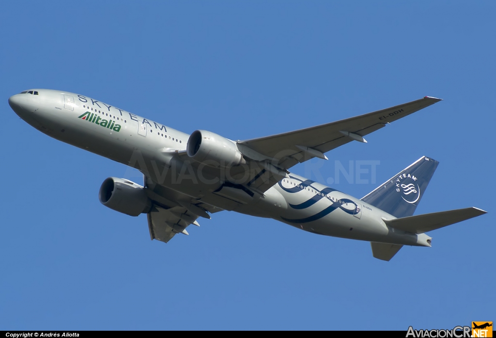 EI-DDH - Boeing 777-243/ER - Alitalia