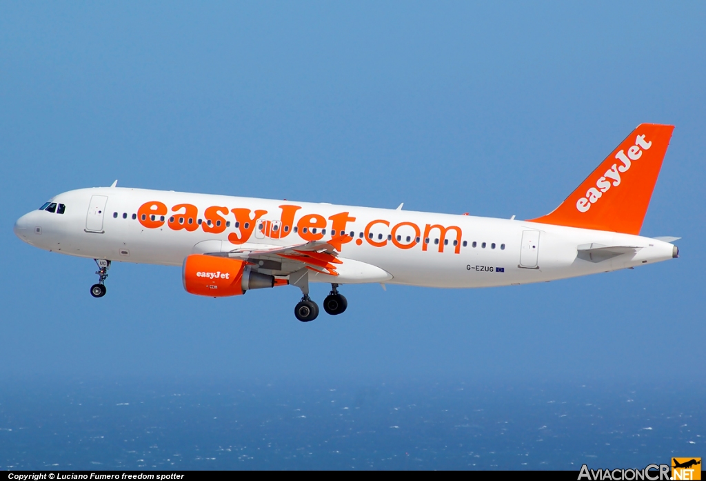 G-EZUG - Airbus A320-214 - EasyJet Airline