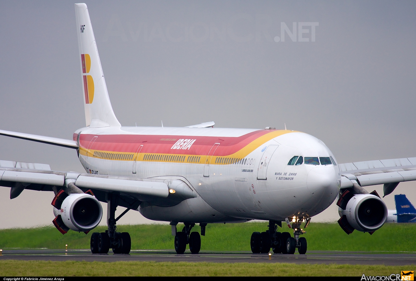 EC-HQF - Airbus A340-313X - Iberia