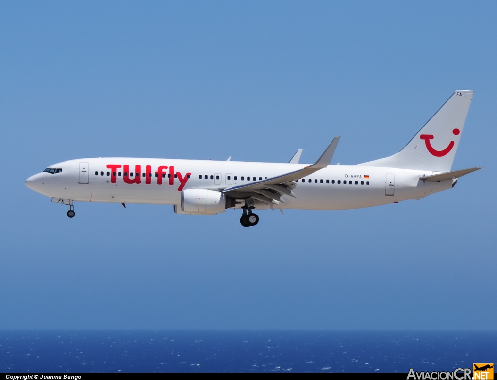 D-AHFA - Boeing	737-8K5/W - TUIfly