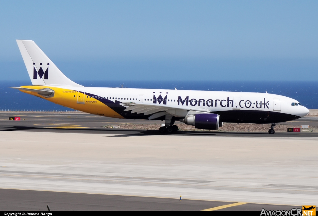 G-MONR - Airbus A300B4-605R - Monarch Airlines