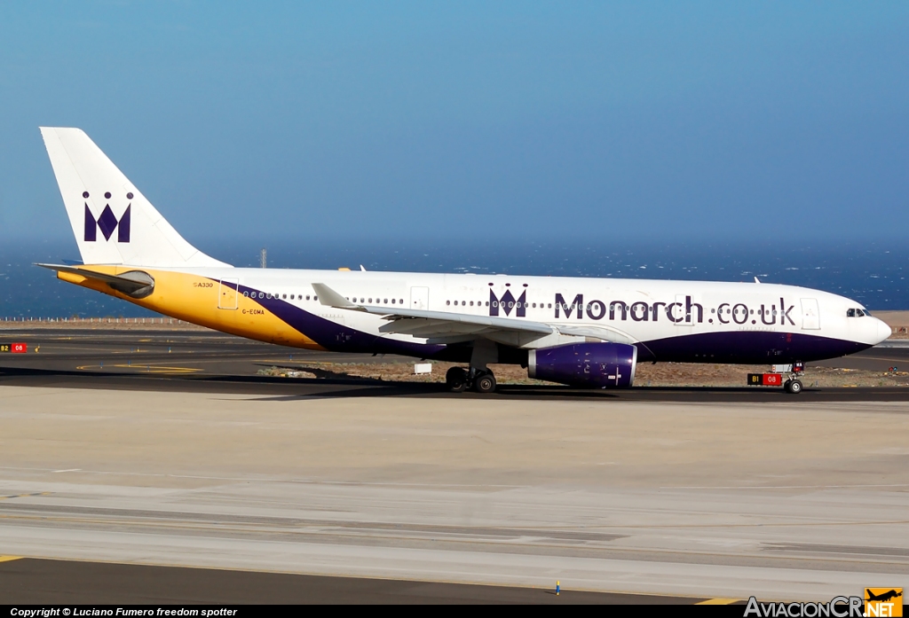 G-EOMA - Airbus A330-243 - Monarch Airlines