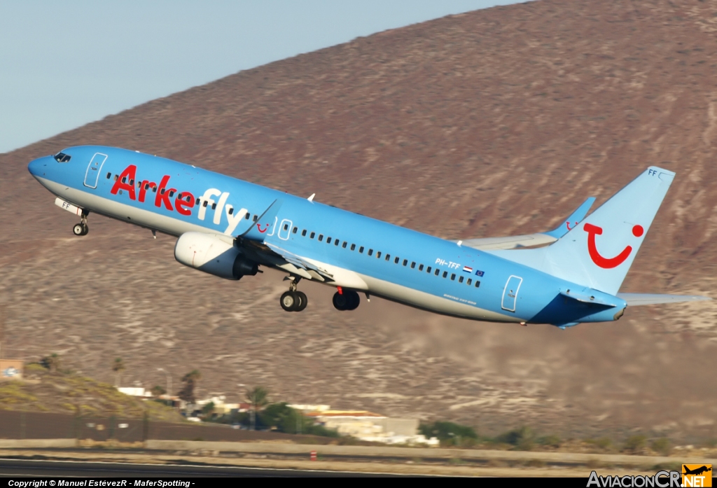 PH-TFF - Boeing 737-86N -  Arkefly