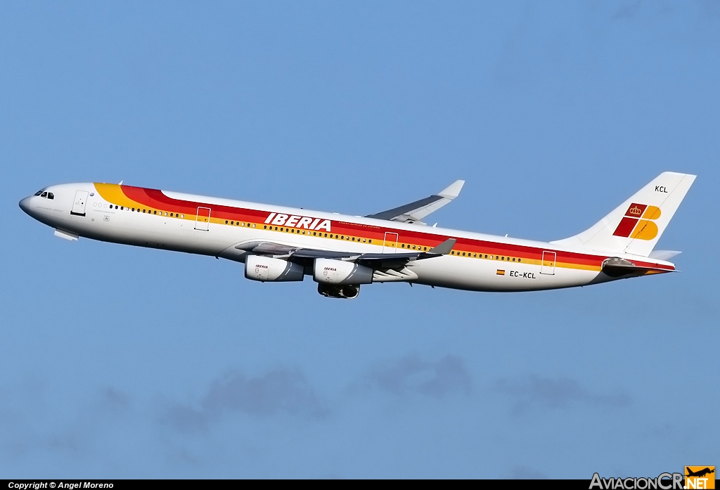 EC-KCL - Airbus A340-311 - Iberia