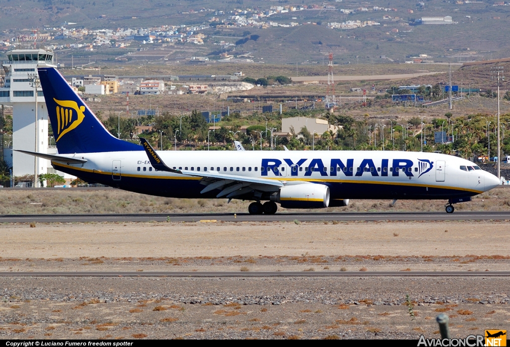 EI-EKA - Boeing 737-8AS - Ryanair