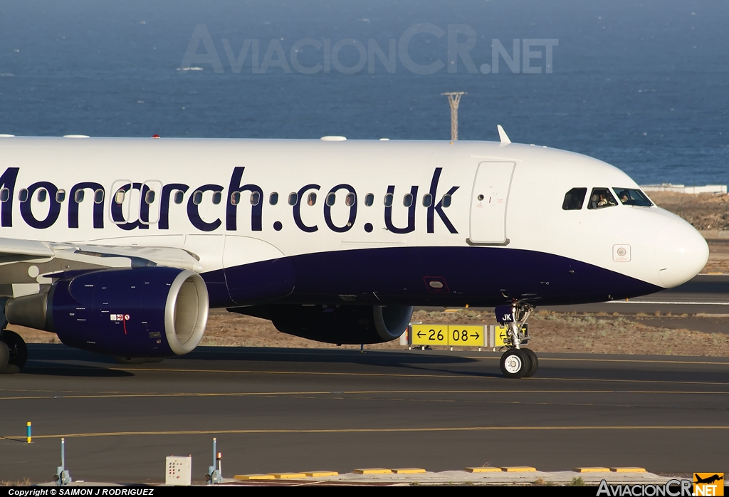 G-MRJK - Airbus A320-214 - Monarch Airlines