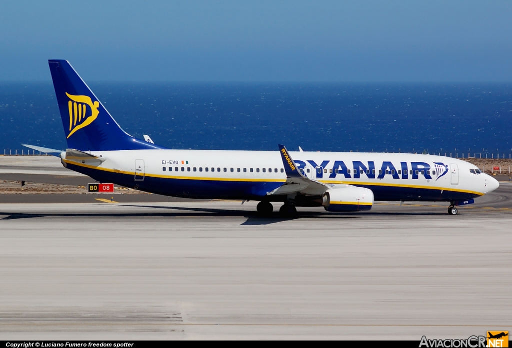 EI-EVG - Boeing 737-8AS - Ryanair