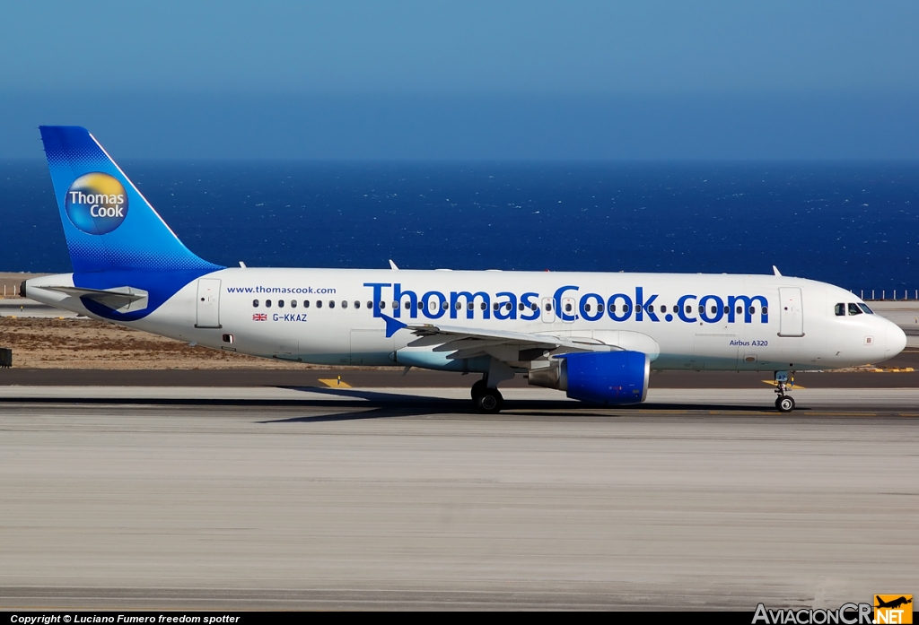 G-KKAZ - Airbus A320-214 - Thomas Cook Airlines