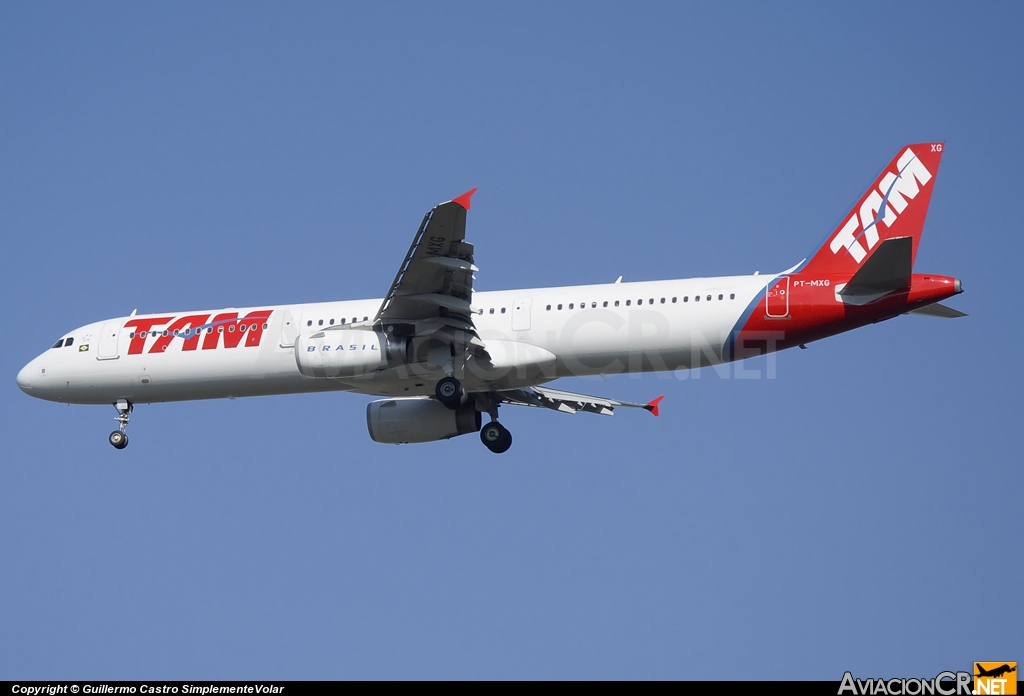 PT-MXG - Airbus A321-231 - TAM