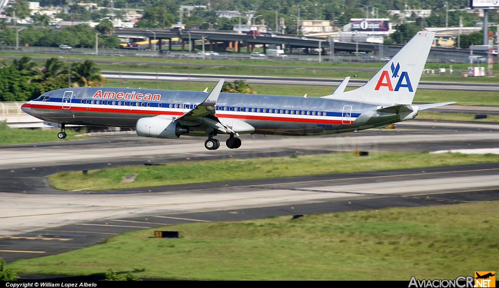 N981AN - Boeing 737-823 - American Airlines