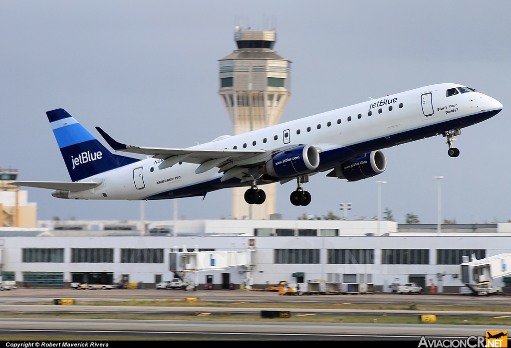 N296JB - Embraer ERJ-190-100AR - Jet Blue